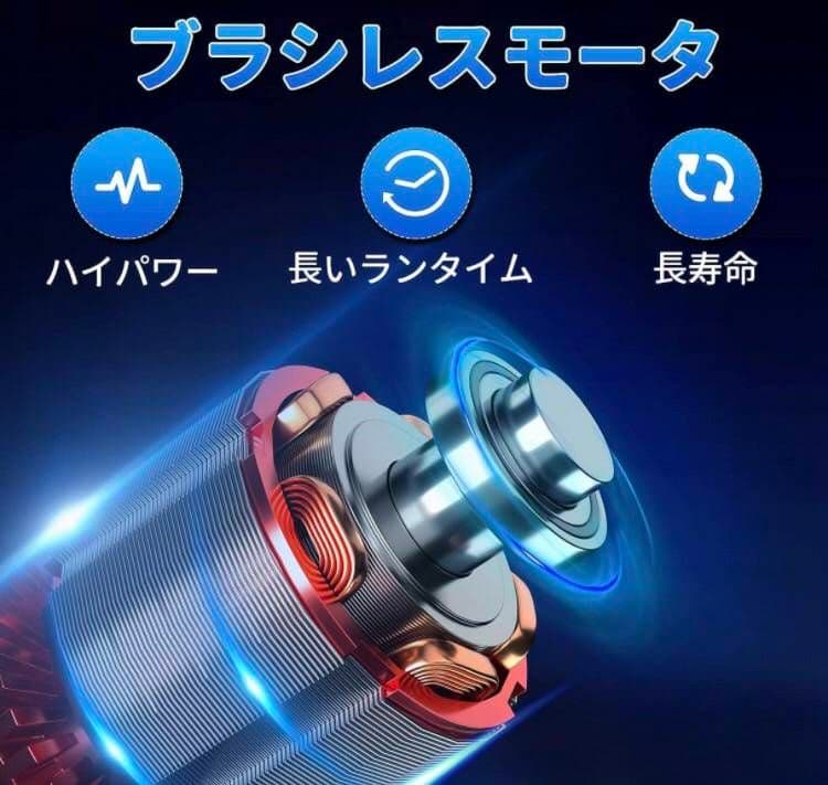 電動 のこぎり チェーンソー 6インチ 充電式 電池 2個付 日本語説明書付き