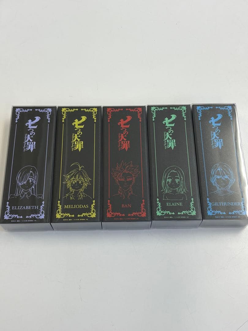 七つの大罪 香水 全コンプリート 新品未使用！