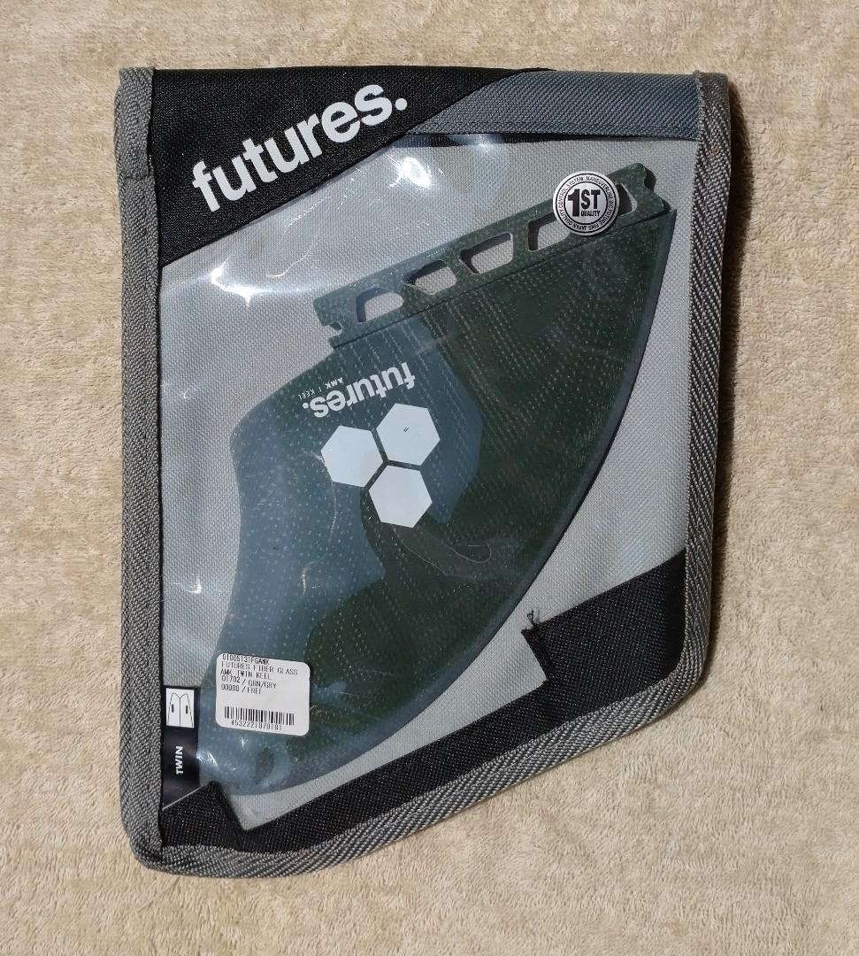 futures アルメリック　Twin Keel Fin 美品　ケース付属