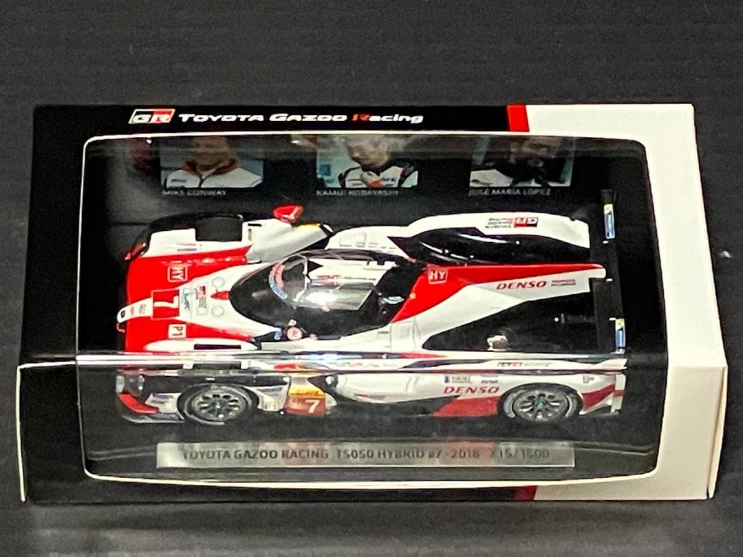 トヨタ TS050 ハイブリッド モデルカー3台セット 2017 2018