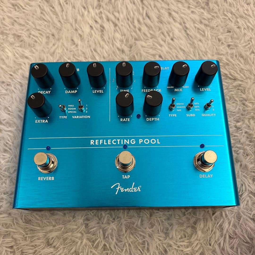 リバーブ　ディレイ　fender Reflecting Pool