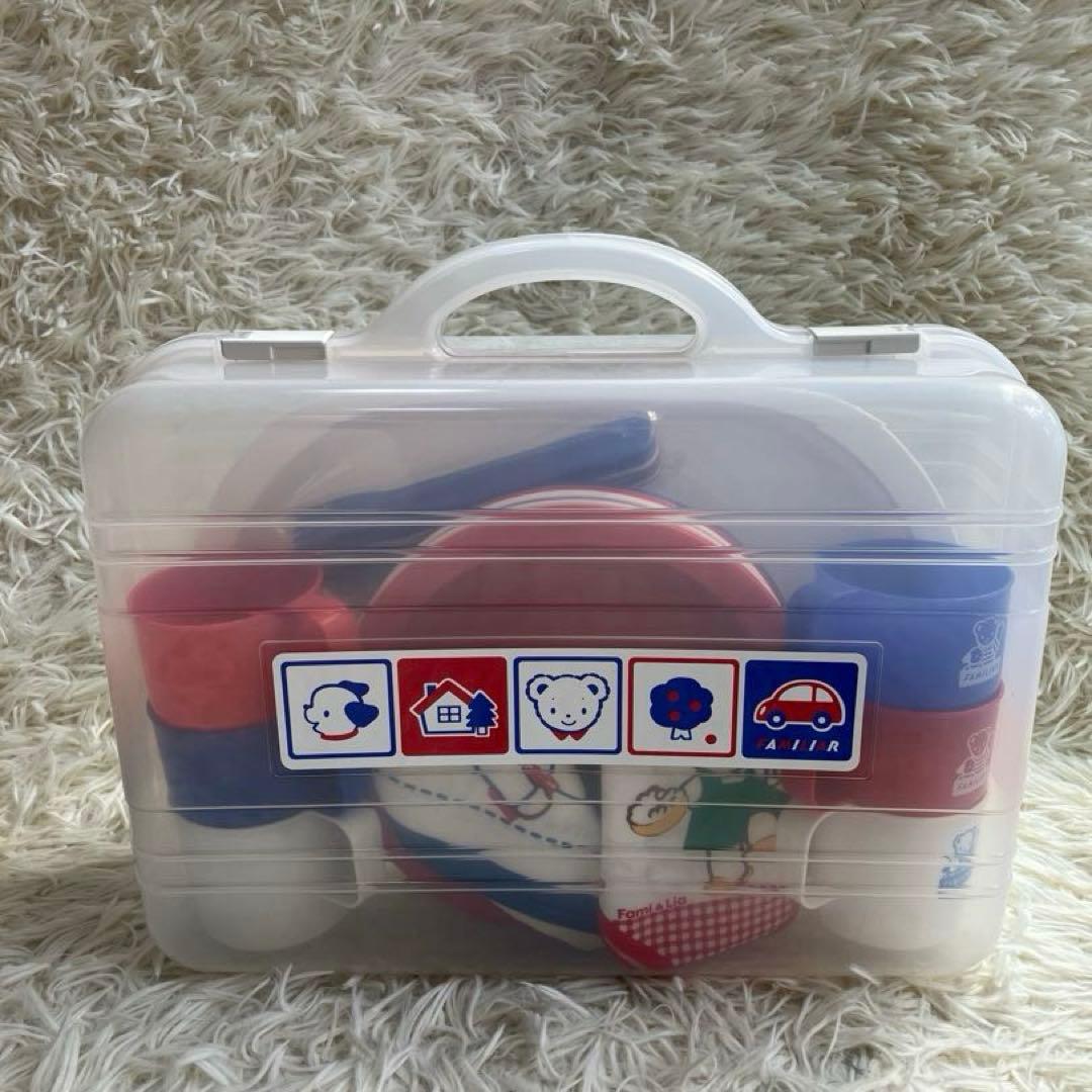 未使用✨ファミリア　ピクニックセット　お皿　コップ　非売品　運動会
