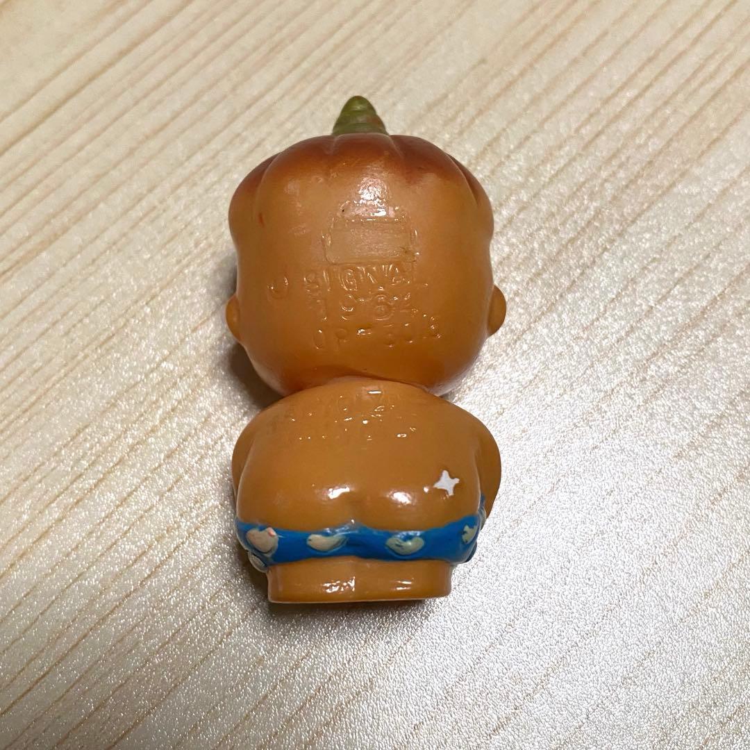 鬼のパンツ　ソフビ　青鬼　レトロ　小鬼　希少　1984 昭和レトロ