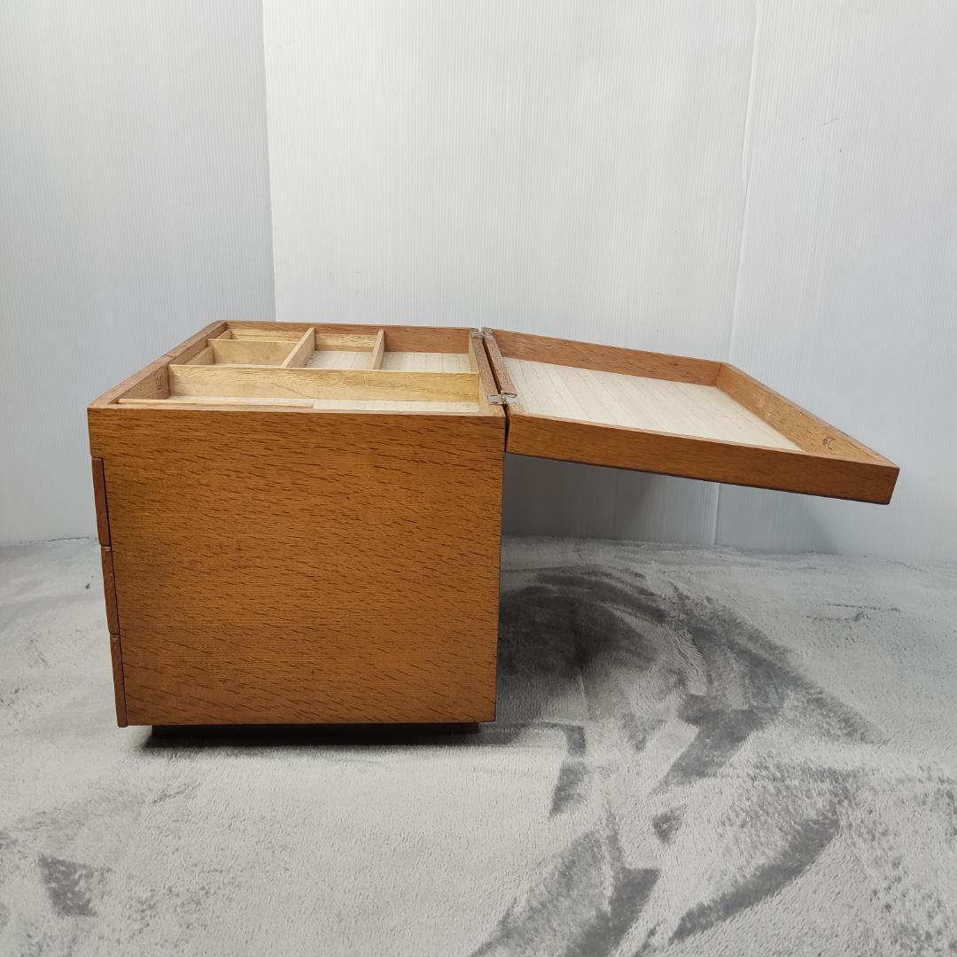 【アンティーク】昭和レトロ 木製 小箪笥 小引出し キャビネット