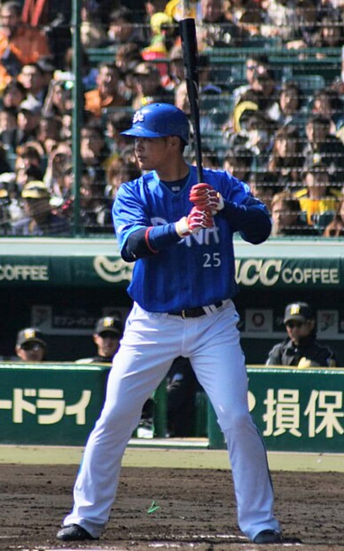 横浜　DeNA ベイスターズ　筒香　ビジター　ユニフォーム　L