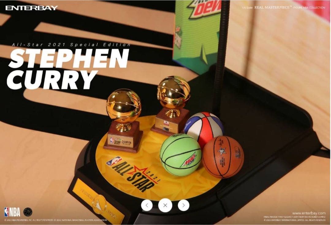エンターベイRM-1095ステフィン・カリー NBA ALL-STAR 2021