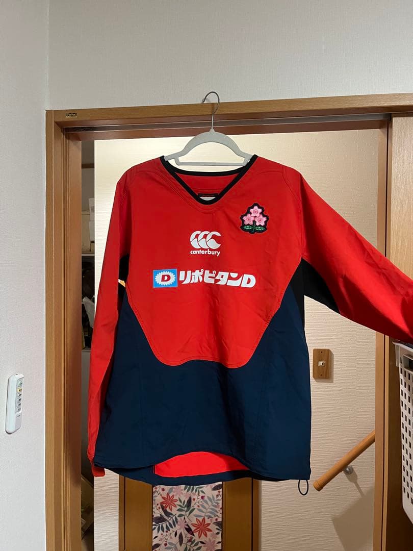 「美品」Canterbury 日本代表 ウォームアップウェア