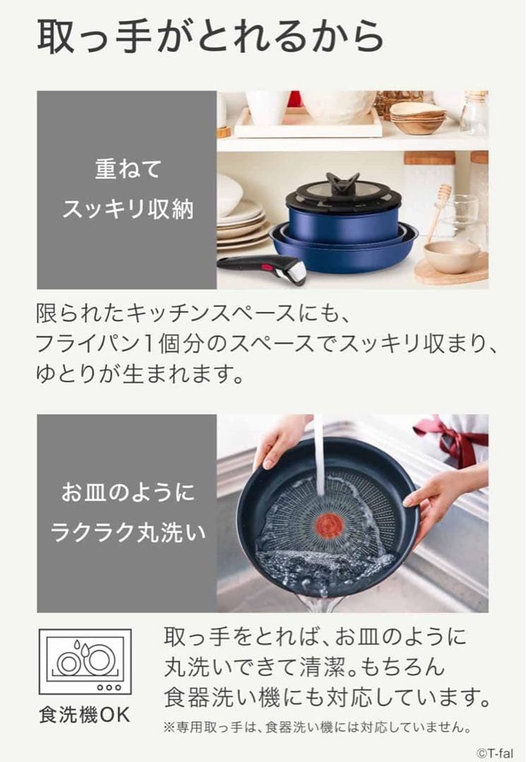 ティファール　アンリミテッド　マルチパン　エモーションフライパン　2点セットIH