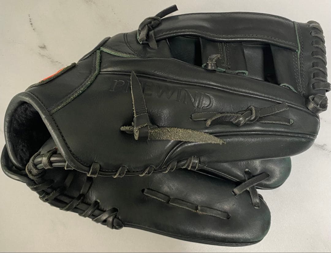 ミズノ Buw League PREWIND 硬式グローブ Mラベル 日本製 黒