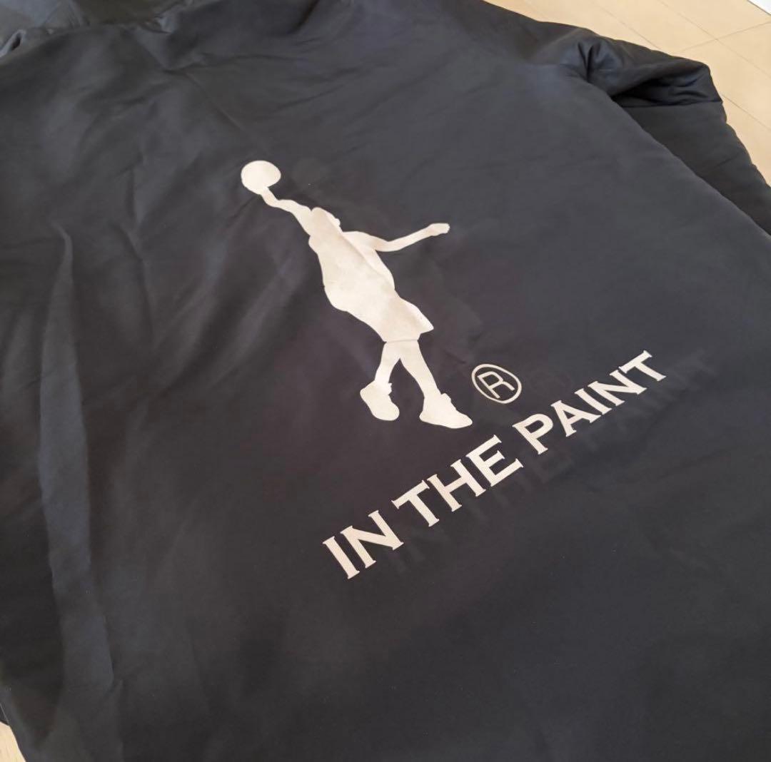 【IN THE PAINT】ロングベンチコート ブラック 値下げ交渉可能です！