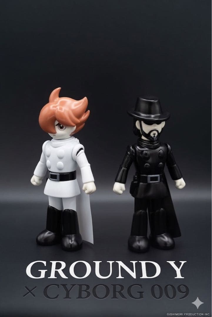 新品未開封GROUND Y × CYBORG 009 フィギュア 2体セット