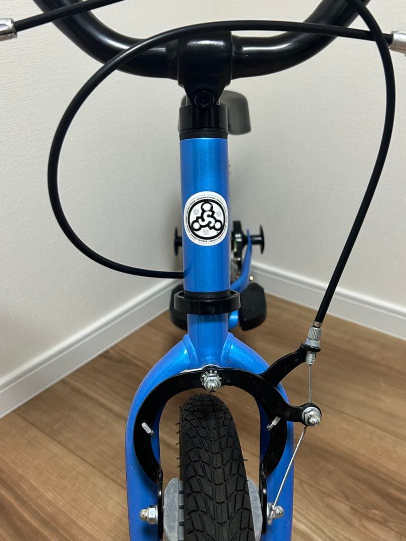 【美品】ストライダー　スポーツ14× ブルー 14インチ　ペダル無し