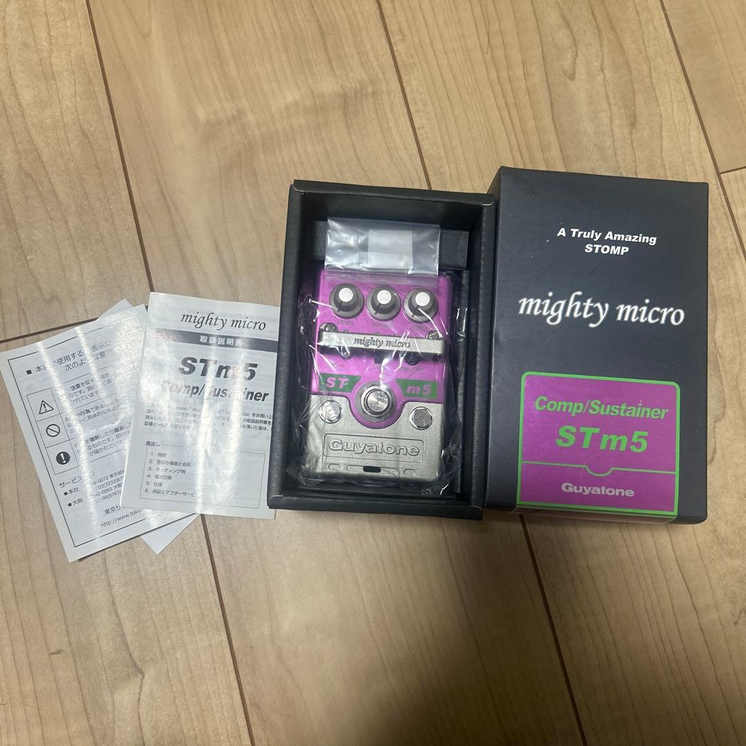 【未開封】Guyatone STm5 コンプレッサーエフェクター