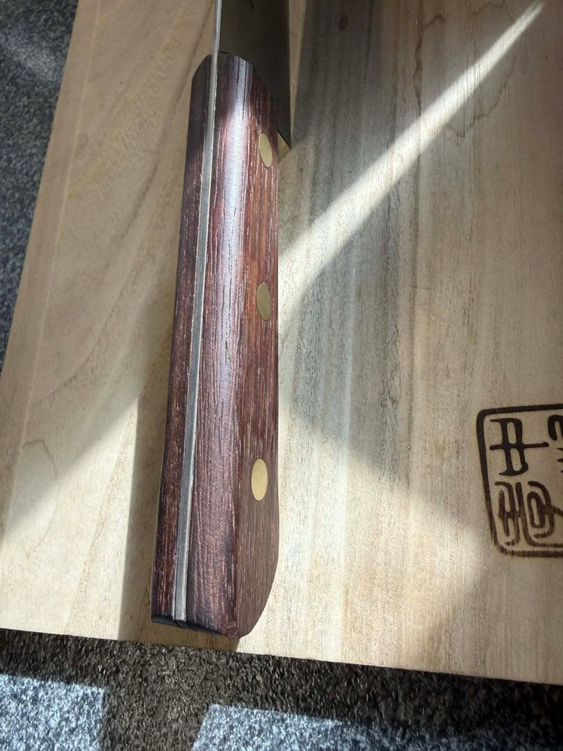 (研ぎ済み)源助久 牛刀包丁　日本鋼　高級和包丁