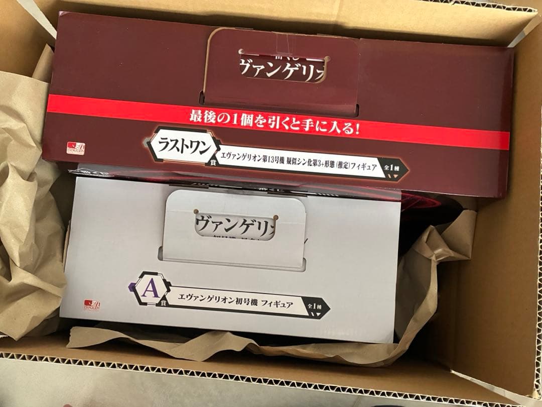 （未開封）1番くじフィギュア2点（エヴァンゲリオン13号機／初号機）