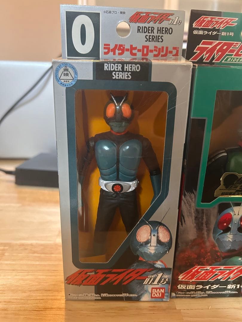 仮面ライダー　昭和　ソフビ　ほぼ新品　超美品