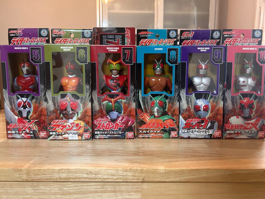 仮面ライダー　昭和　ソフビ　ほぼ新品　超美品