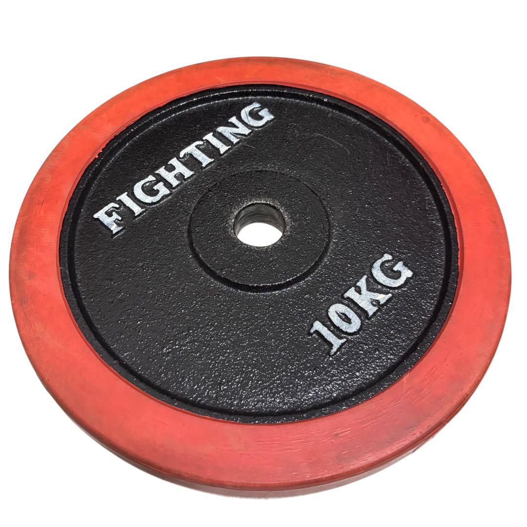 FIGHTING ROAD バーベルプレート 10kg×2 計20kg 28mm