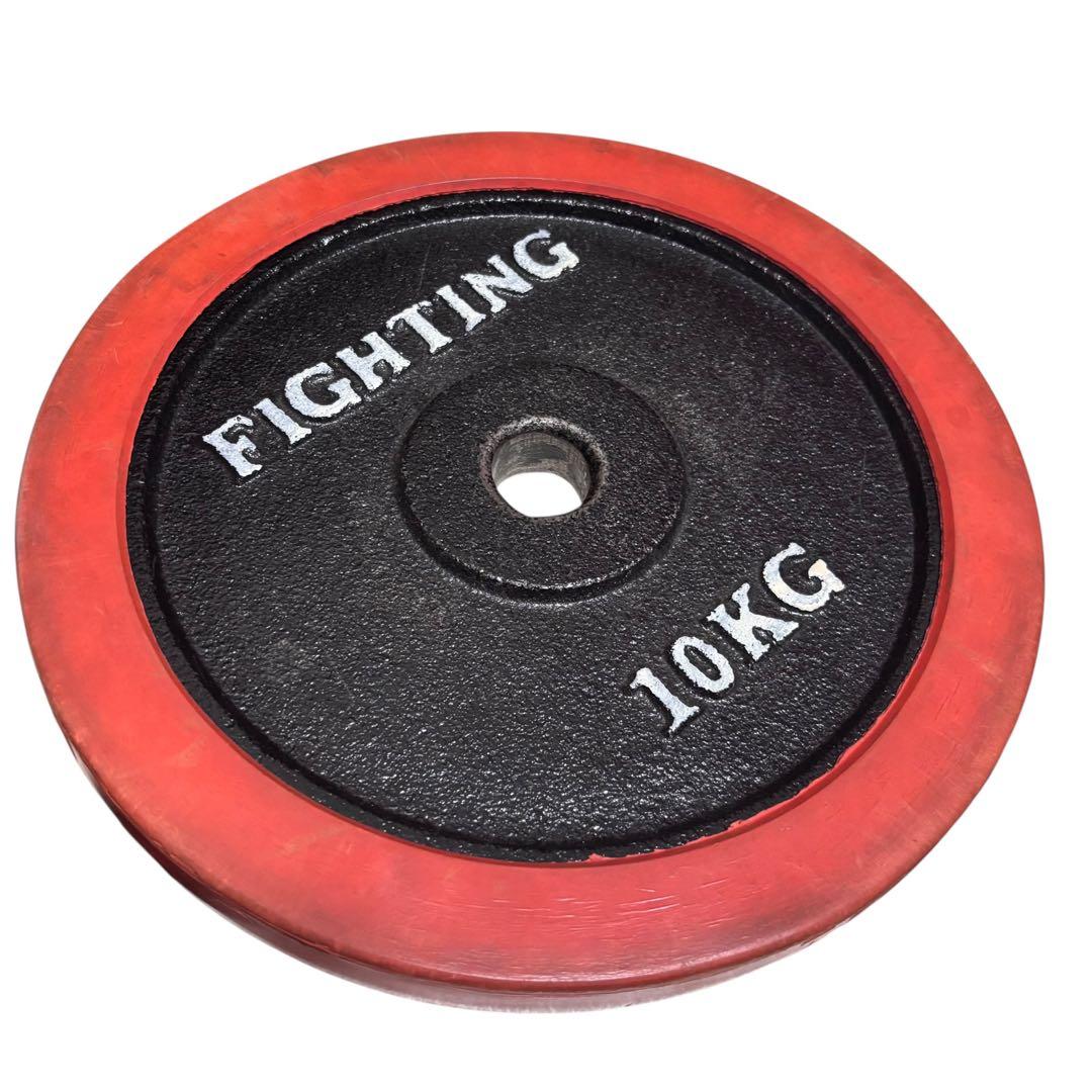 FIGHTING ROAD バーベルプレート 10kg×2 計20kg 28mm