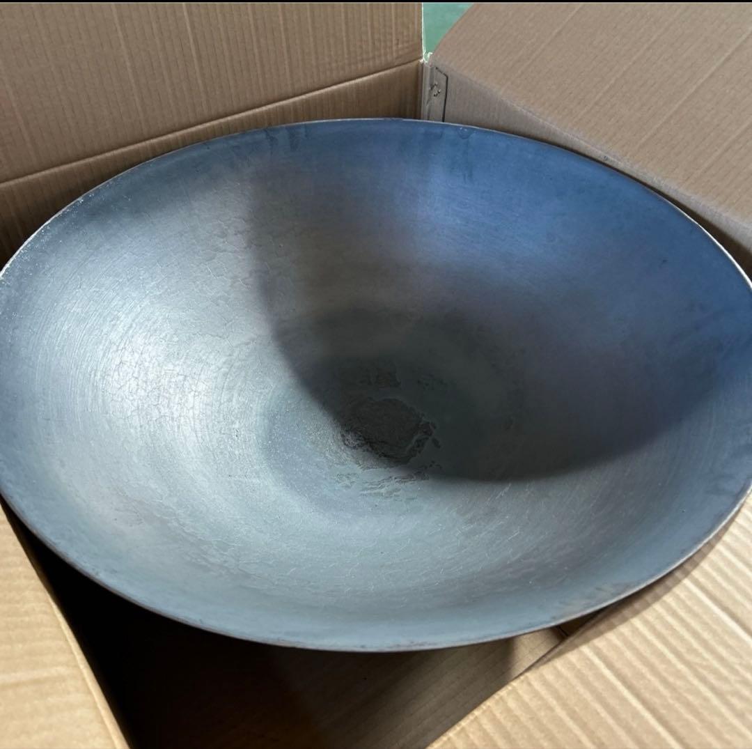 b新品未使用 訳アリ アウトレット 焚き火台 ファイヤーピット 初期型 56cm