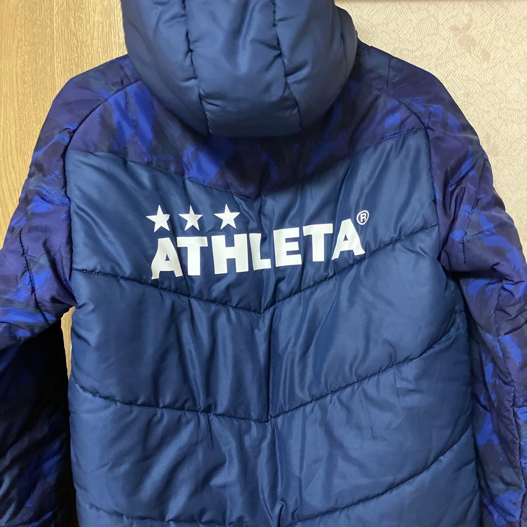 ATHLETA アスレタ ベンチコート 140cm ジュニア 美品 防寒