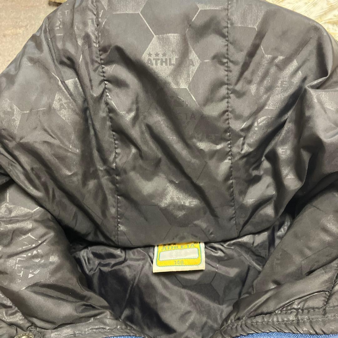 ATHLETA アスレタ ベンチコート 140cm ジュニア 美品 防寒
