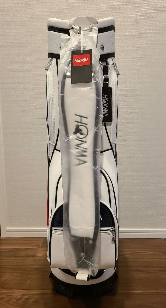HONMA ホンマ キャディバッグ 新品未使用 ホワイト レッド ブルー