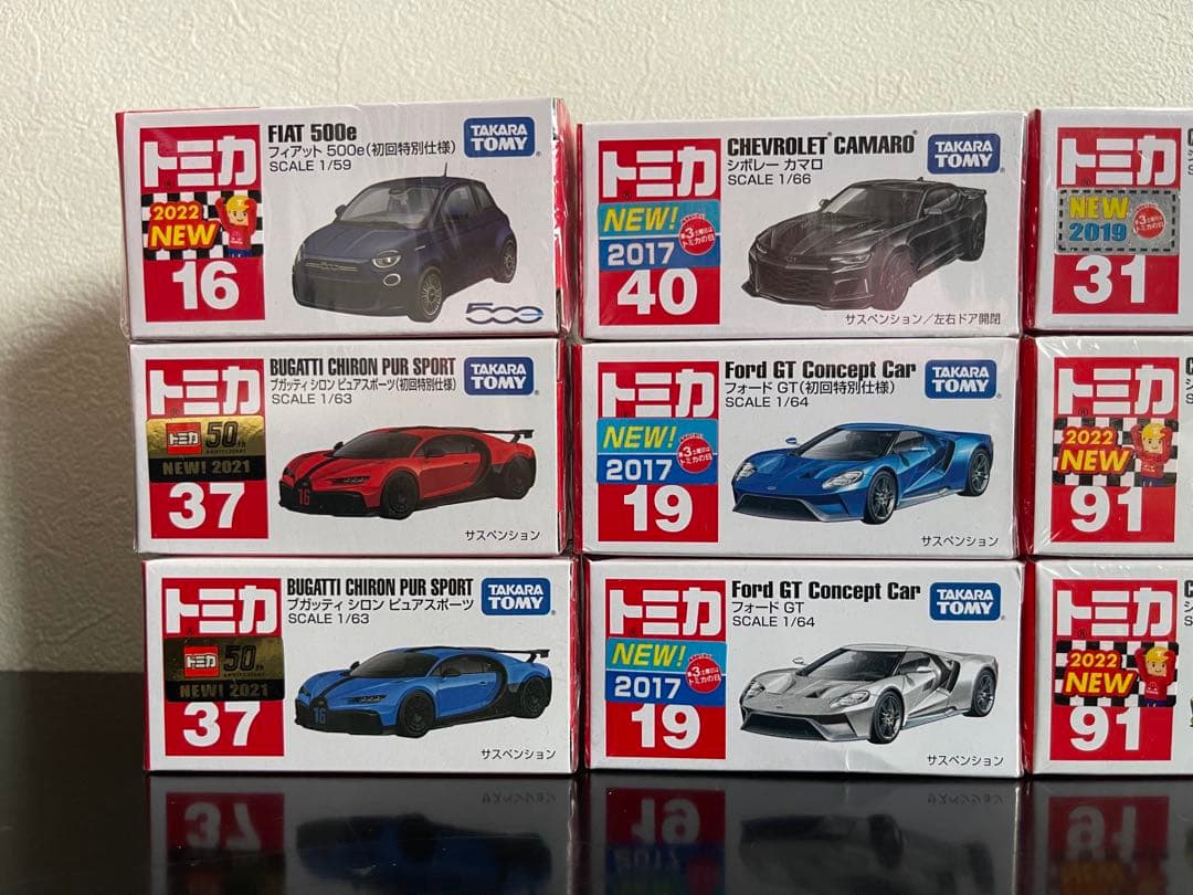 トミカ 初回特別仕様 シボレー フォード マクラーレン メルセデス 他 15台