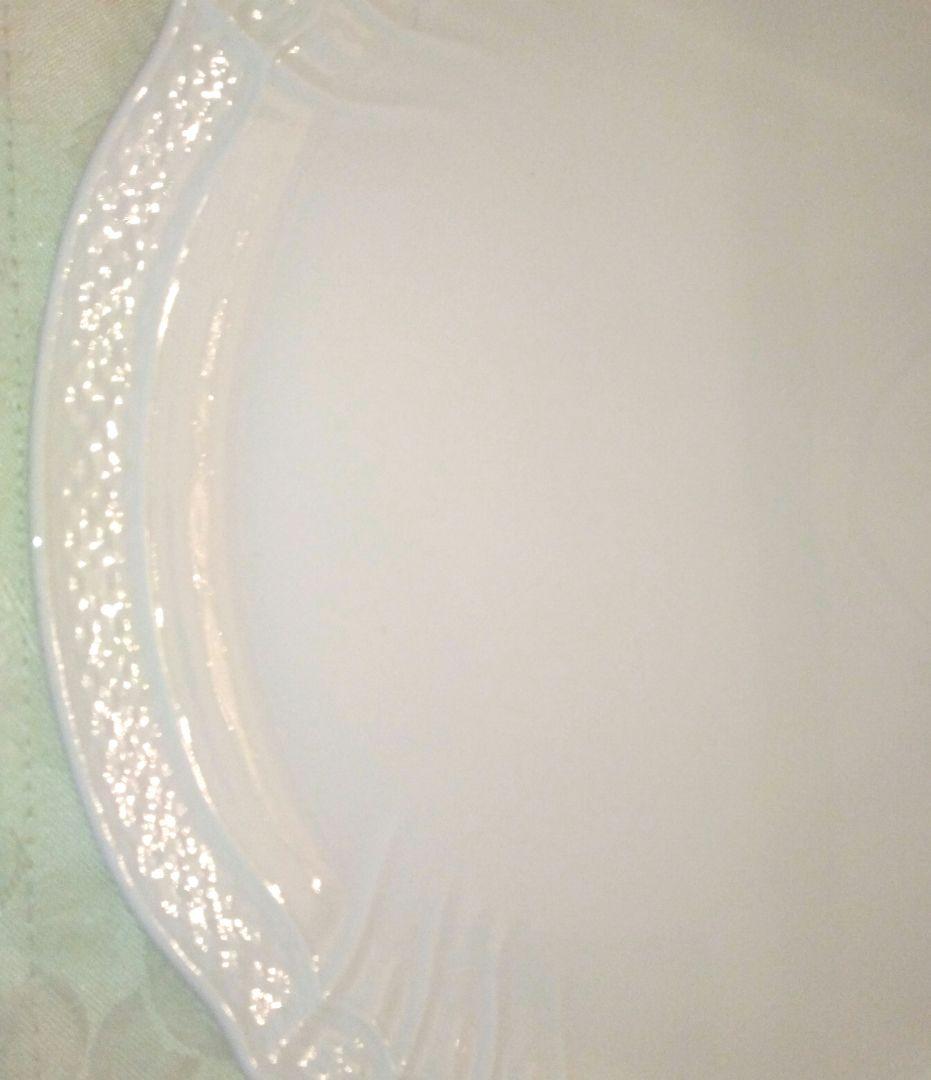 激安❗60%off❗未使用品✨Ginoliベッキオホワイト/ケーキトレイ31cm