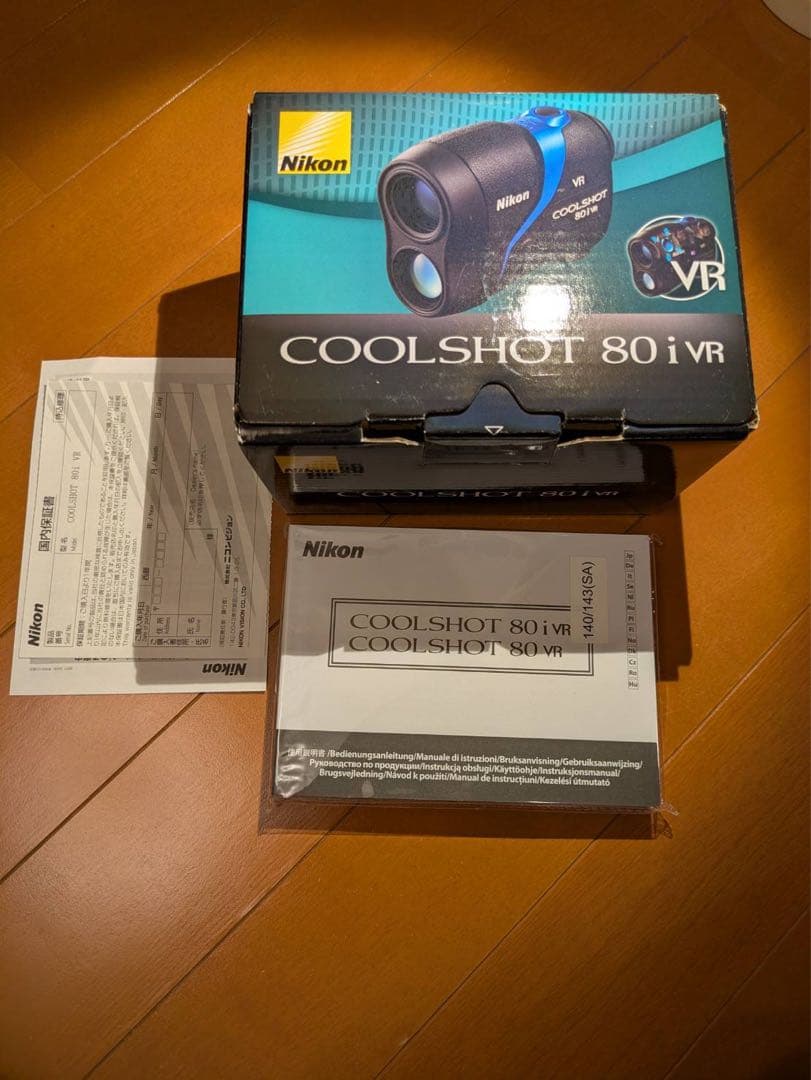 値下げNikon COOLSHOT クールショット 80i VR ゴルフ距離計