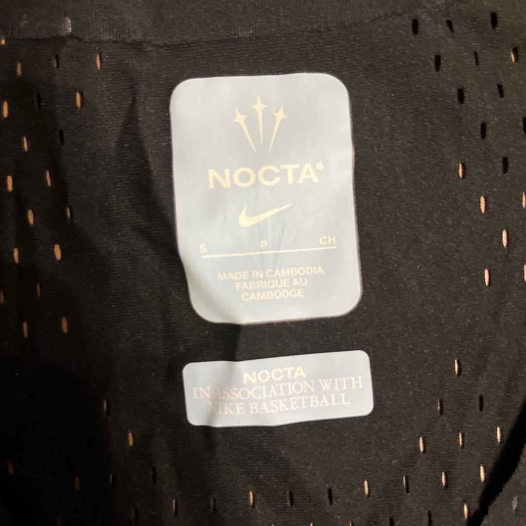 NIKE NOCTA メッシュシャツ S ブラック
