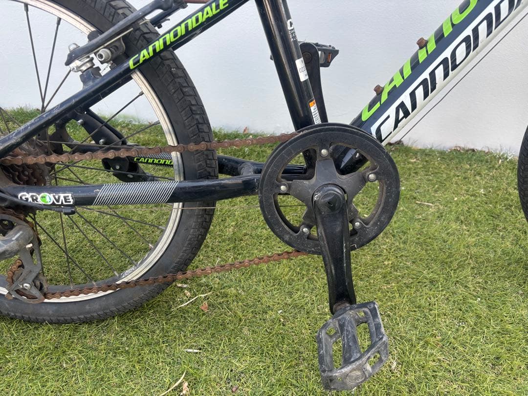 専用！！！Cannondale キッズバイク DX 黒/緑