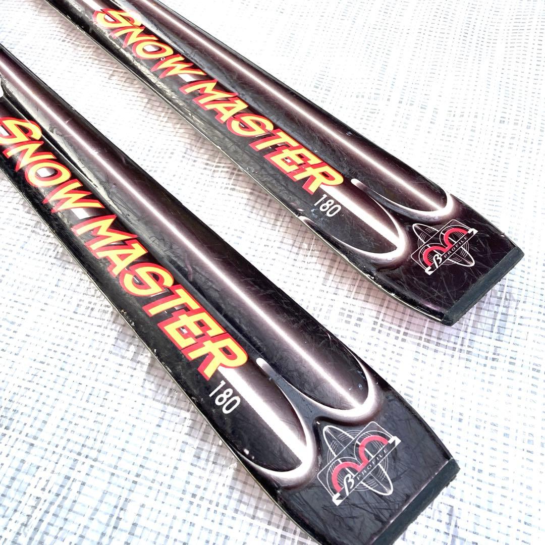 ATOMIC スキー 180cm & ROSSIGNOL ポール 128cm
