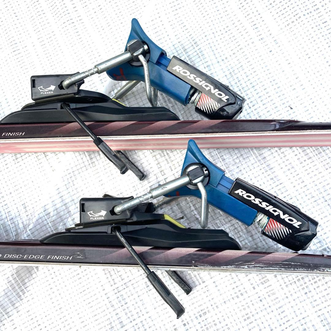 ATOMIC スキー 180cm & ROSSIGNOL ポール 128cm