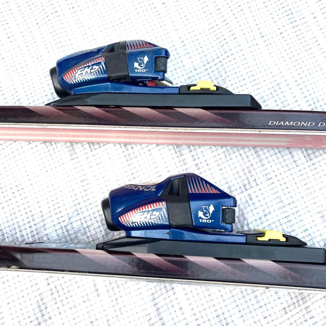 ATOMIC スキー 180cm & ROSSIGNOL ポール 128cm
