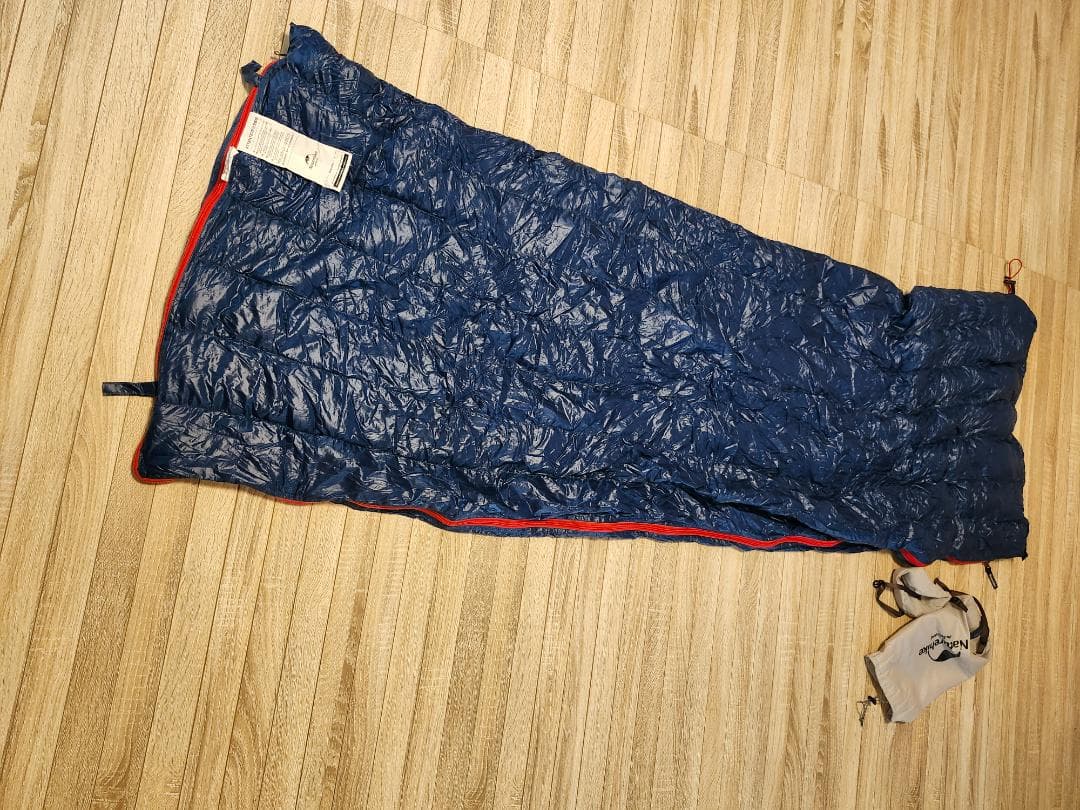 Naturehike CW280 グースダウン寝袋 500g