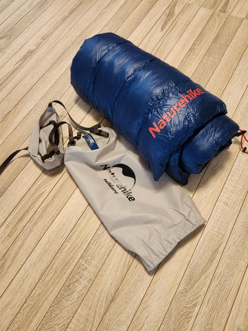 Naturehike CW280 グースダウン寝袋 500g