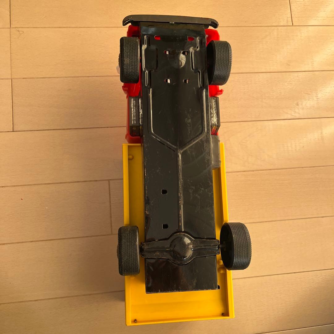 ブリキ　浦島太郎 冷凍車　おもちゃのアオシン