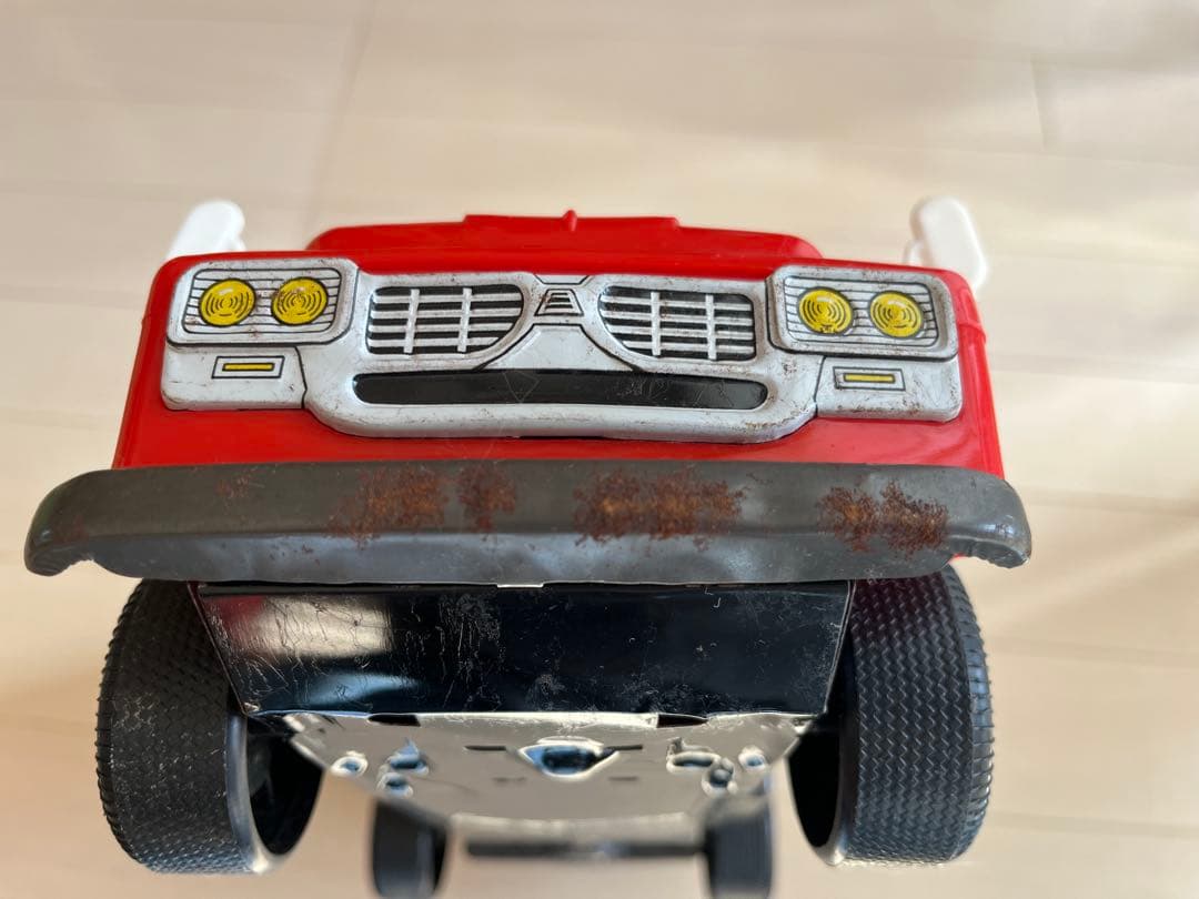 ブリキ　浦島太郎 冷凍車　おもちゃのアオシン