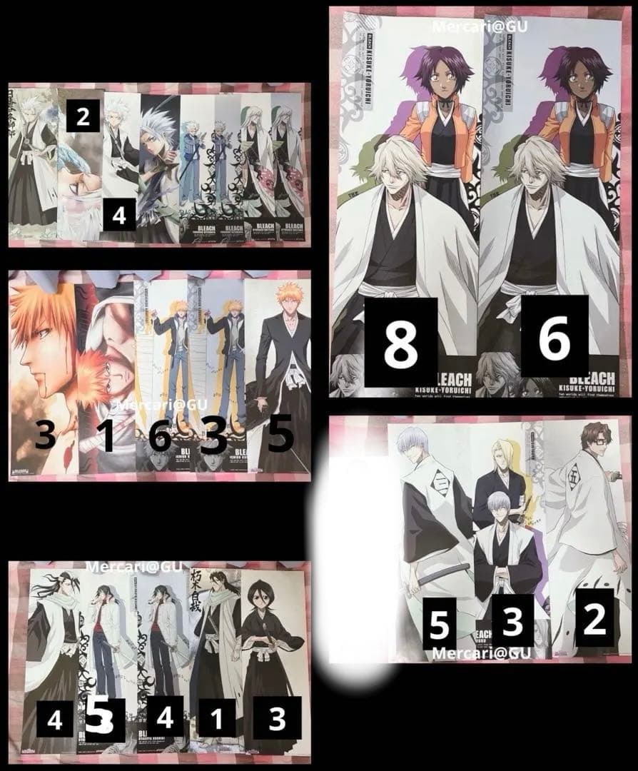 BLEACH ロングポスター まとめ売り