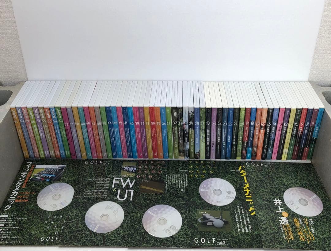 ゴルメカ 付録DVD 全61巻分 コンプ ゴルフメカニック