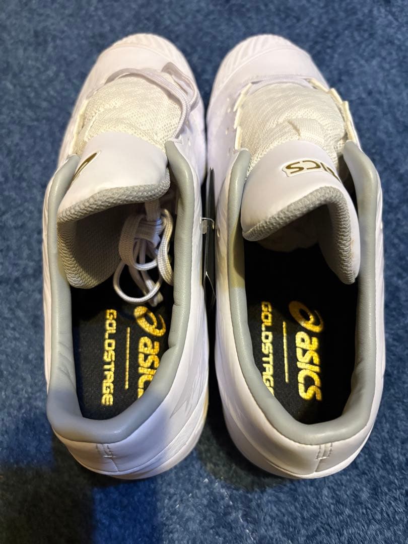 ASICS ホワイト スパイク 27.0cm ポイント