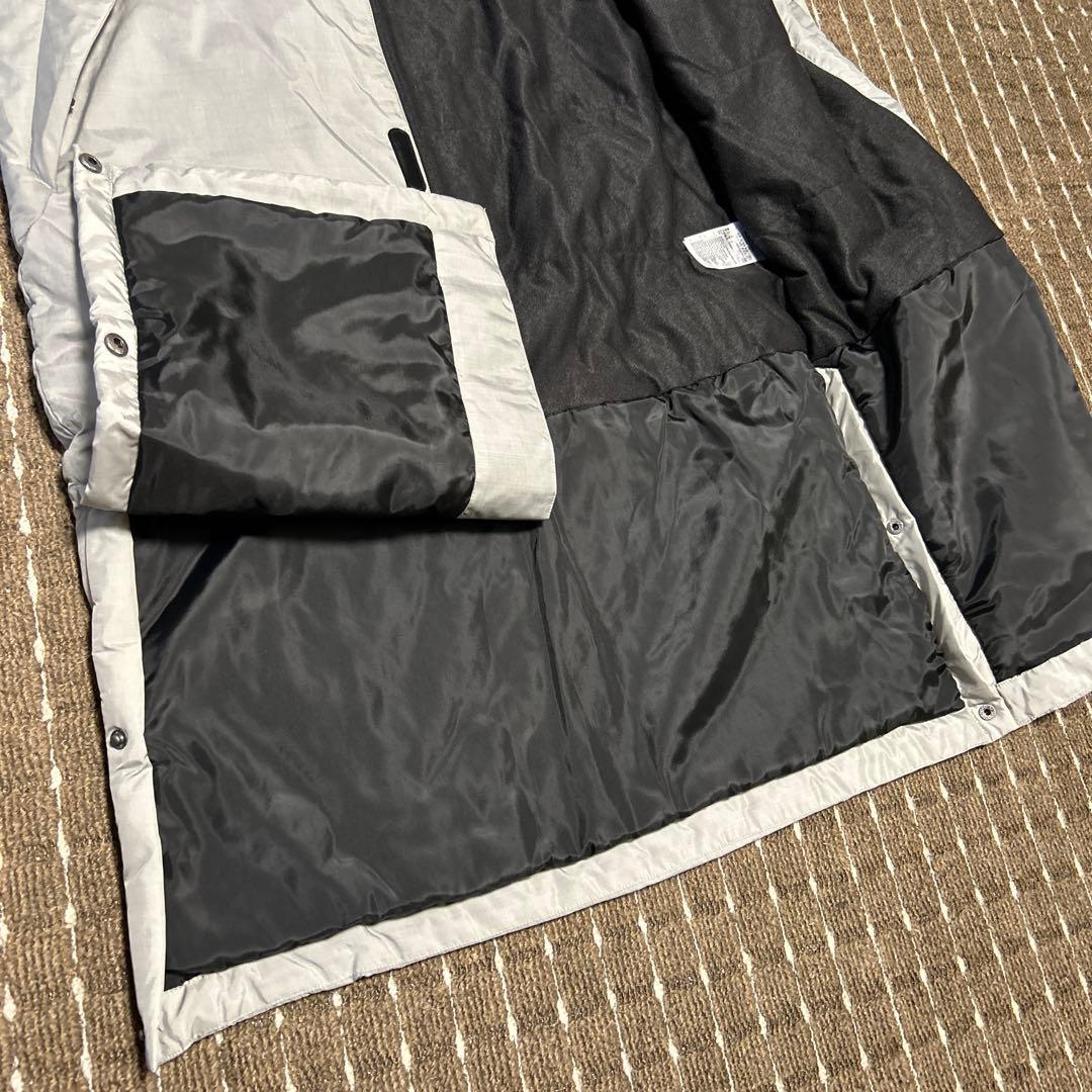 未使用品‼️adidasベンチコート光沢のあるグレー