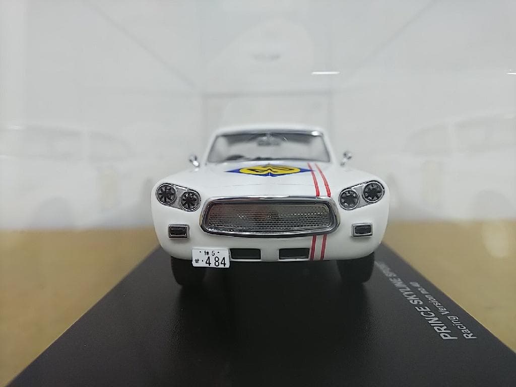 京商 1/43 プリンス・スカイラインスポーツ レーシングバージョン 生沢徹