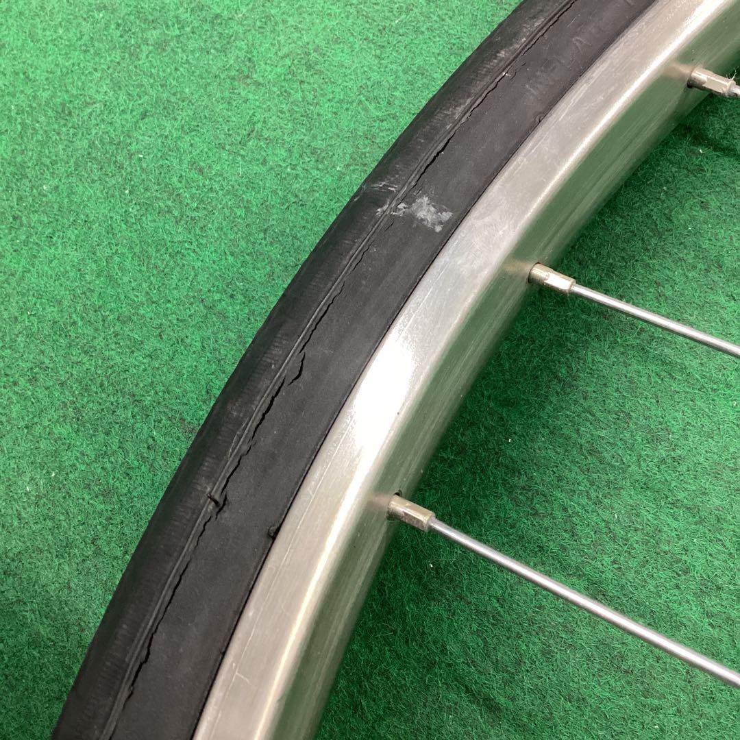 ステンレスリム　後輪 27x1-3/8 内装3段　27インチ ローラーブレーキ