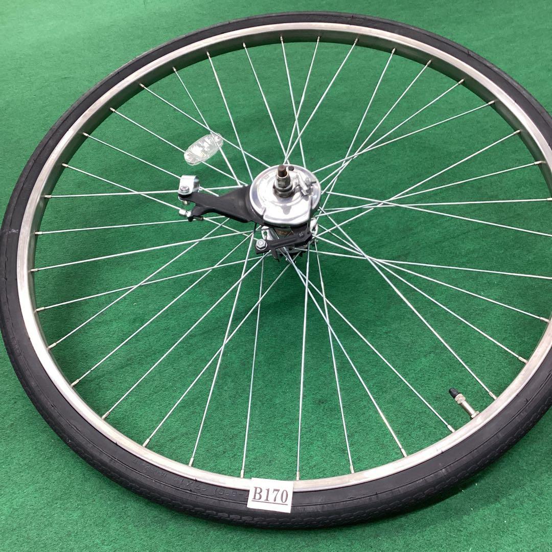 ステンレスリム　後輪 27x1-3/8 内装3段　27インチ ローラーブレーキ