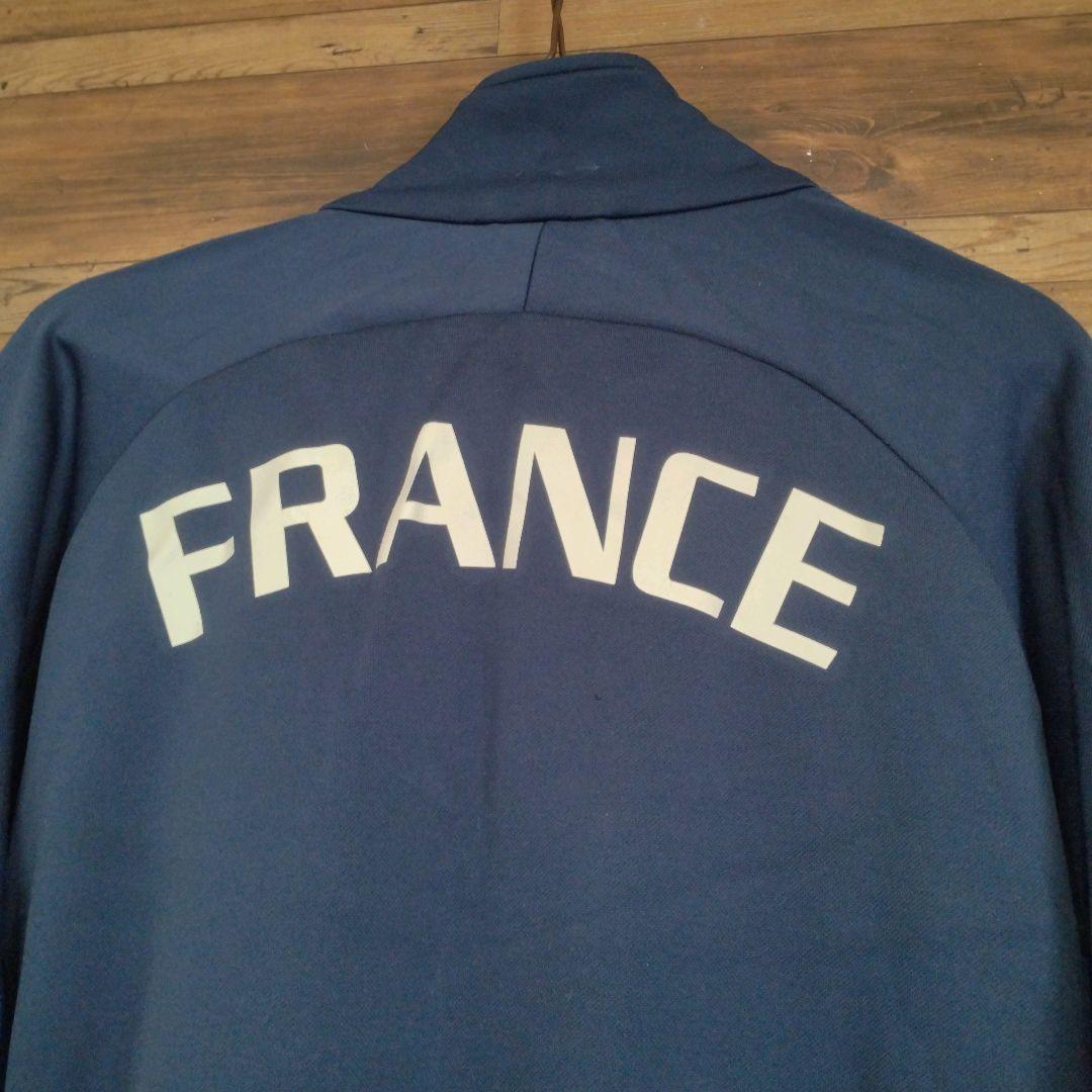 【希少】adidas　フランス代表　00s　刺繍ロゴ　ハーフジップトラックトップ