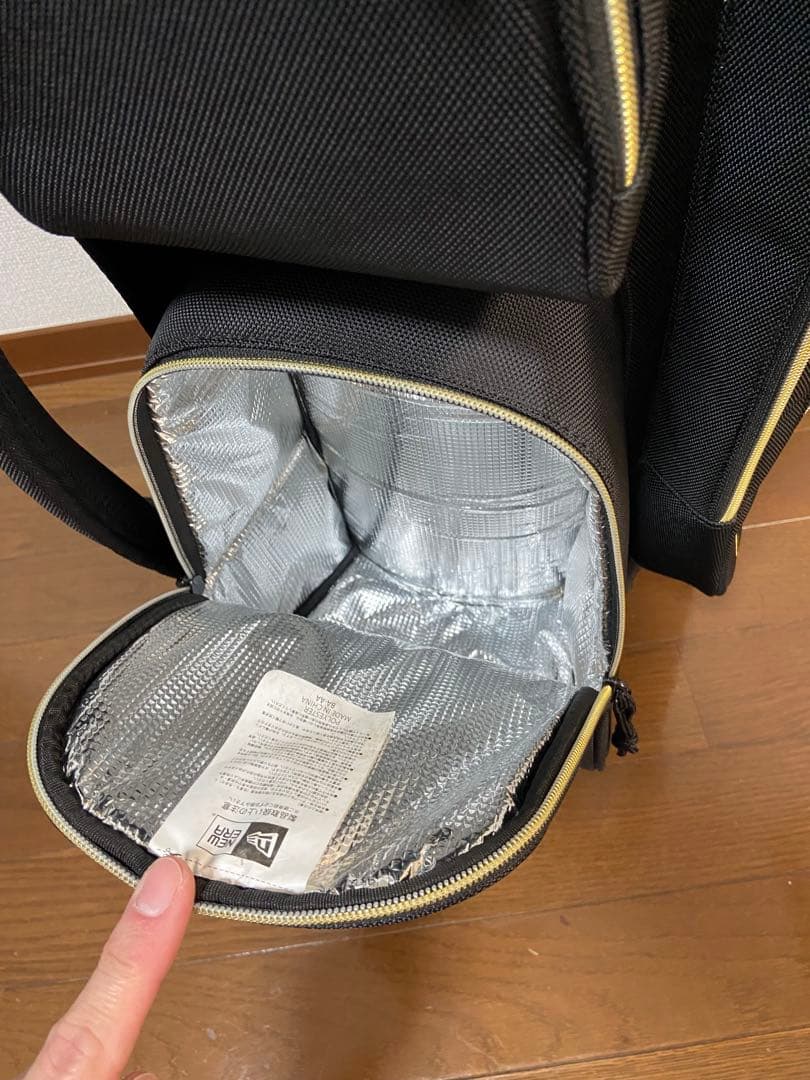 ★ ニューエラ NEW ERA キャディバッグ ブラック ゴールド