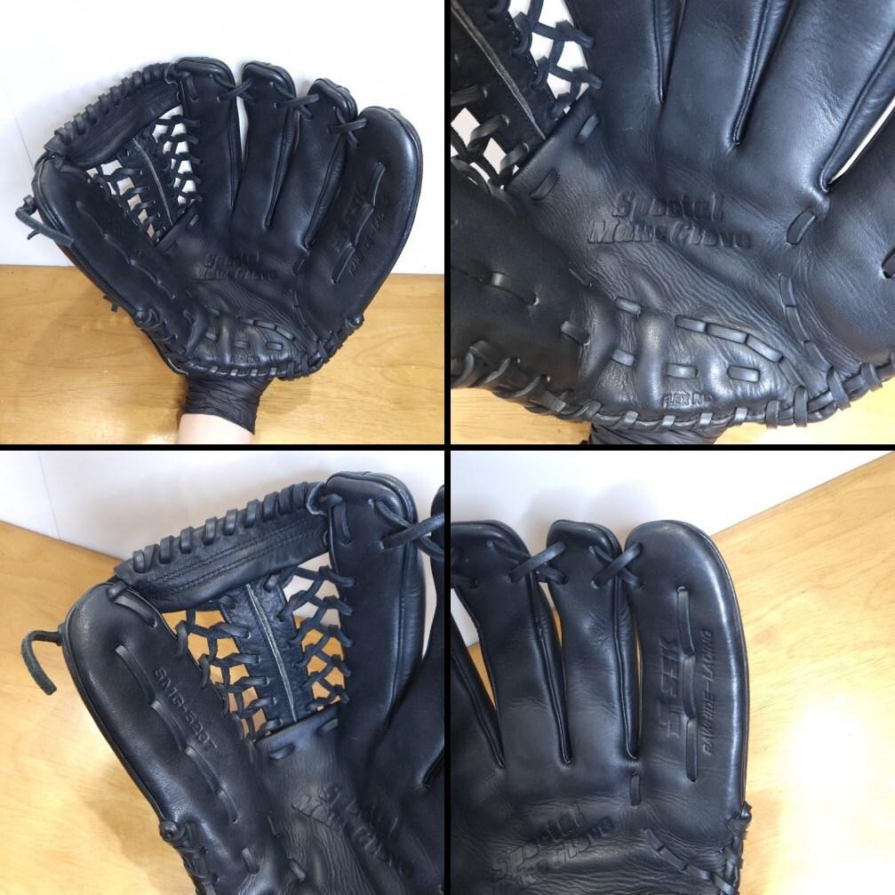 SSK 小指二本入れ対応 レギュラーランクモデル 良品 外野用 軟式グローブ