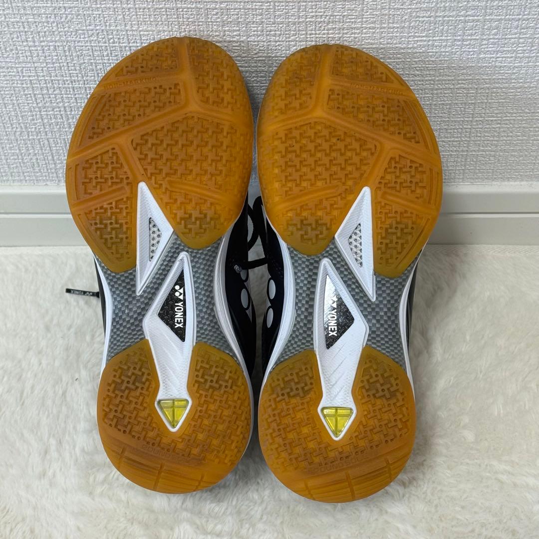 ヨネックス パワークッション65Z バドミントンシューズ 23cm ブラック